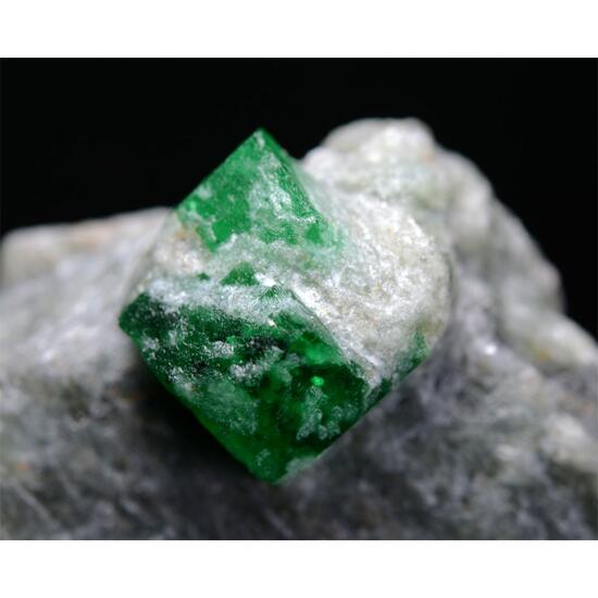 Emerald With Talc