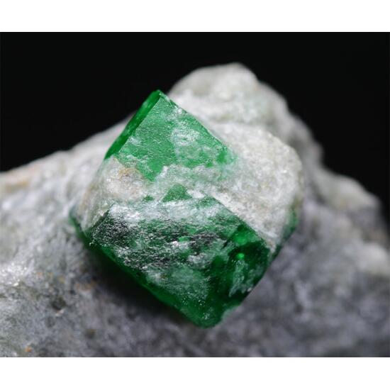 Emerald With Talc
