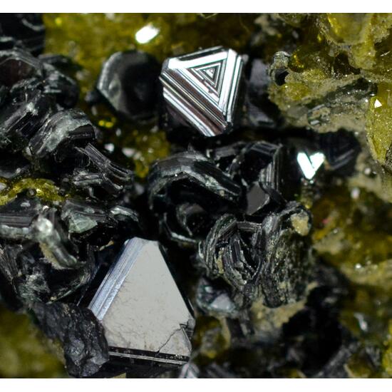 Diopside With Epidote Magnetite & Calcite