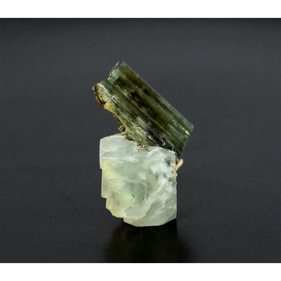 Fluorite With Tourmaline