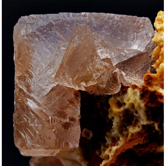 Fluorite With Calcite