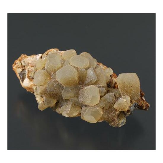 Calcite On Fluorite