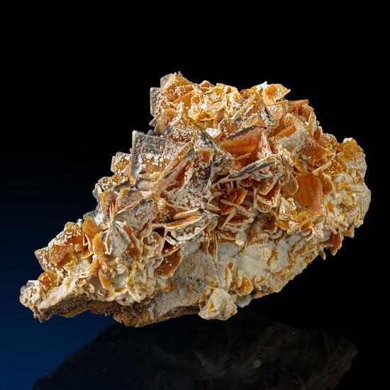 Wulfenite Calcite & Plattnerite