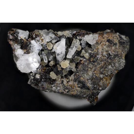 Hemimorphite Sphalerite & Calcite