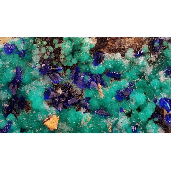 Azurite & Theisite