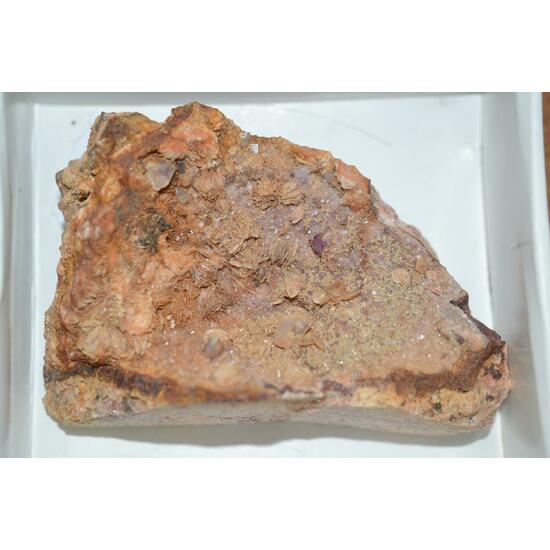 Wulfenite Baryte Pyromorphite & Fluorite