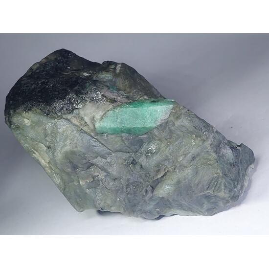 Emerald On Schist