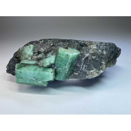 Emerald On Quartz