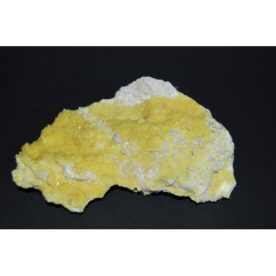 Sulphur On Aragonite