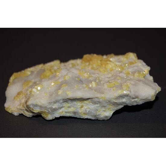 Sulphur With Calcite Psm Aragonite