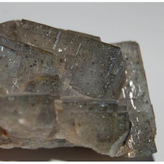 Fluorite With Pyrite Inclusions & Tetrahedrite