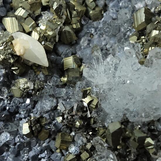 Galena Pyrite Arsenopyrite Quartz & Calcite