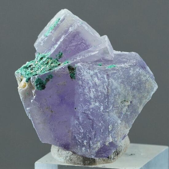 Fluorite & Malachite