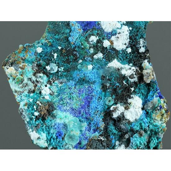 Spangolite Cyanotrichite Azurite Malachite Adamite & Aragonite