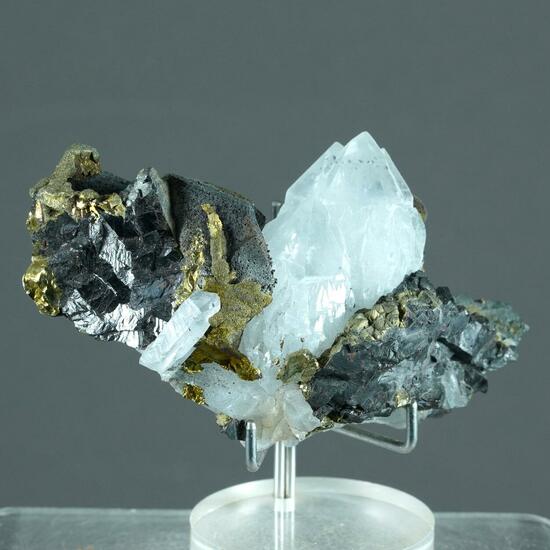 Quartz Chalcopyrite Sphalerite & Galena