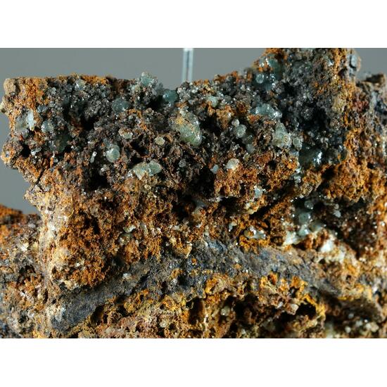 Adamite & Aragonite On Smithsonite Psm Calcite