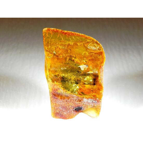 Pyrite In Amber
