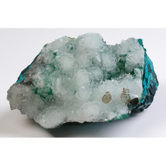 Chrysocolla Malachite Calcite With Quartz