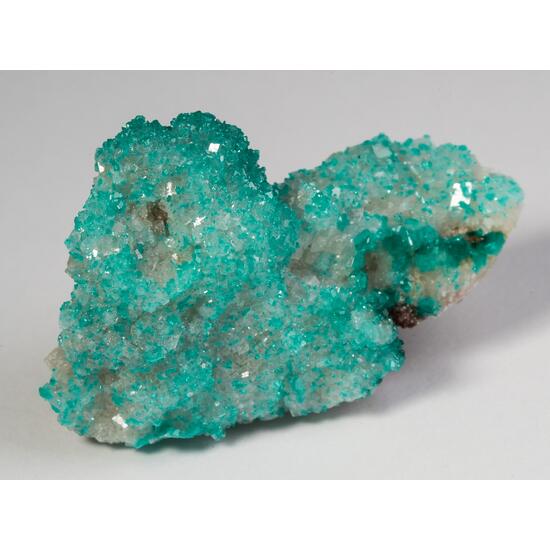 Dioptase Calcite