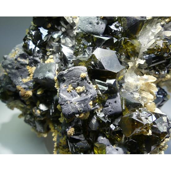 Sphalerite Var Cleiophane Galena Siderite & Rock Crystal