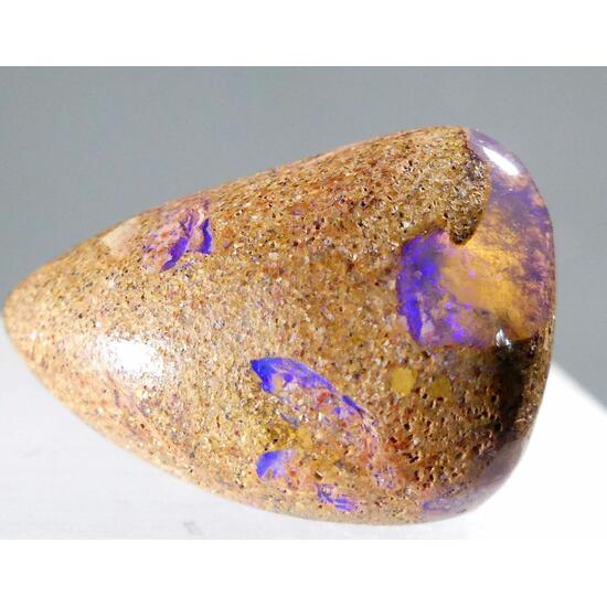 Boulder Opal With Clay Inclusions