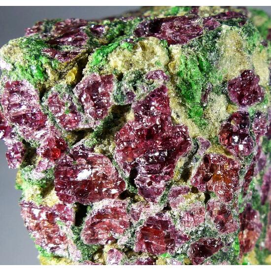 Pyrope Chromian Diopside & Forsterite