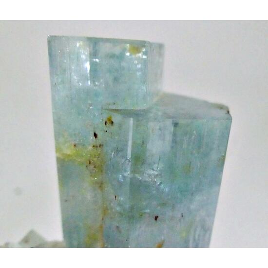 Aquamarine & Schorl On Microcline