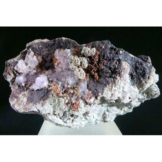 Native Copper & Cobaltoan Calcite