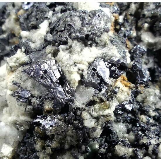 Native Silver Psm Dyscrasite With Acanthite On Galena