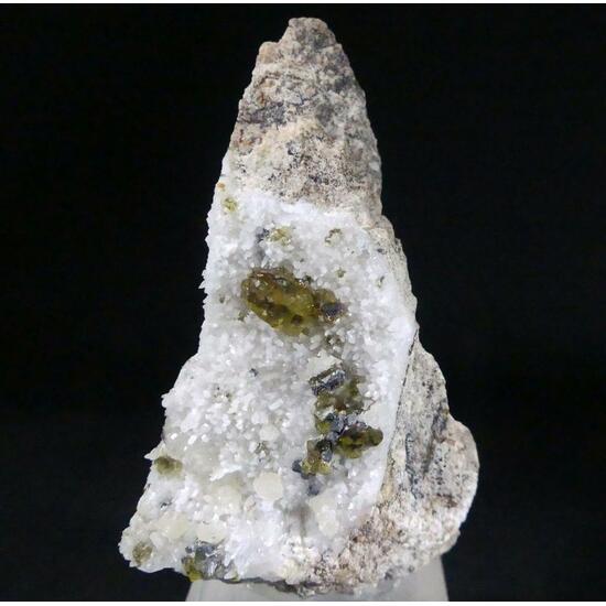 Cleiophane & Calcite On Quartz