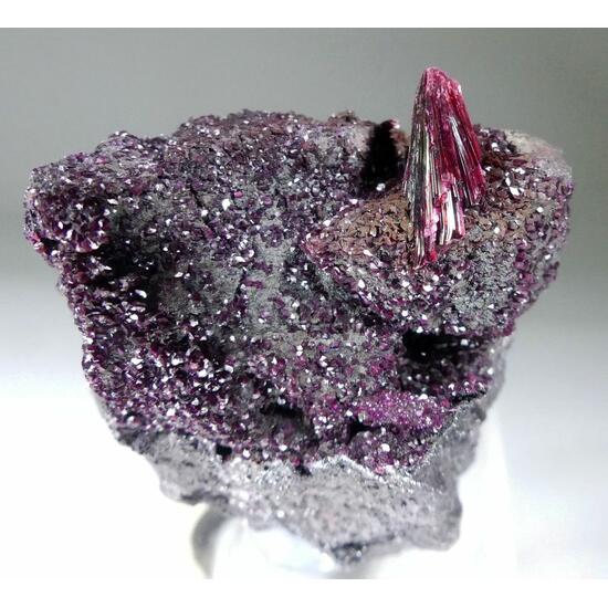 Erythrite On Spherocobaltite