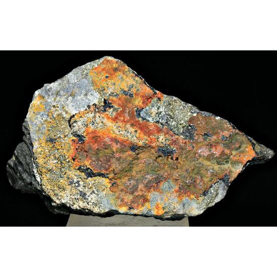 Greenockite On Sphalerite & Pyrite