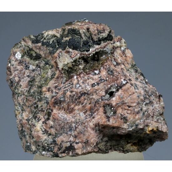 Uraninite Var Pitchblende & Calcite