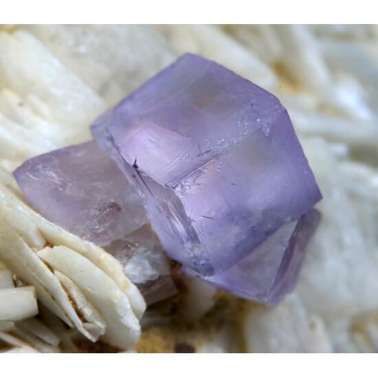 Fluorite On Baryte