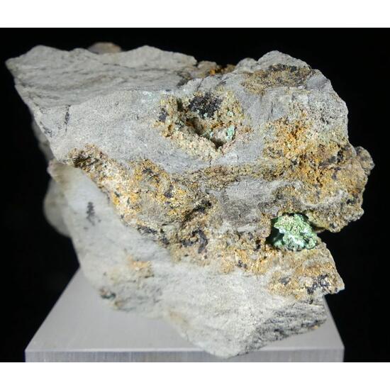 Libethenite Pseudomalachite & Chrysocolla