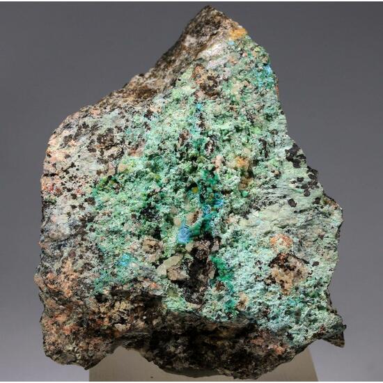 Eulytine With Hechtsbergite Biotite & Chrysocolla