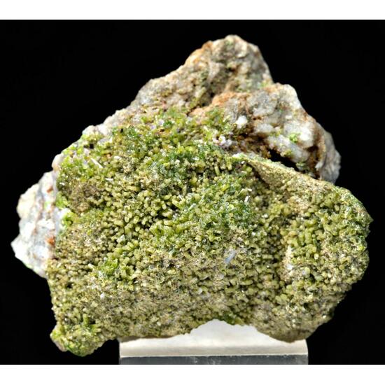 Pyromorphite On Quartz