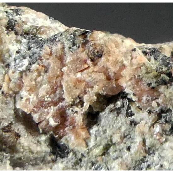 Eulytine With Hechtsbergite Biotite & Chrysocolla