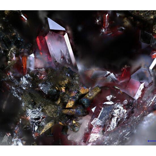 Argentopyrite & Proustite