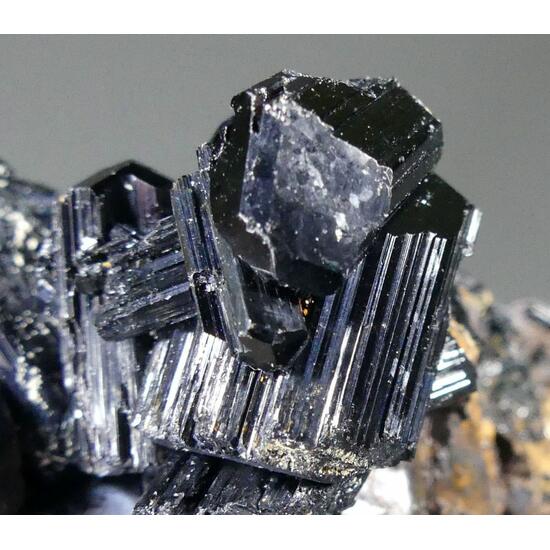 Limonite On Schorl