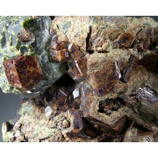 Andradite-Grossular Series & Epidote