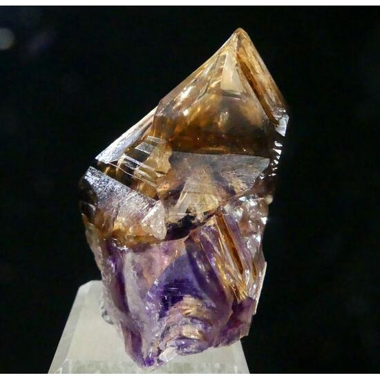 Ametrine Fensterquarz With Clay Inclusions