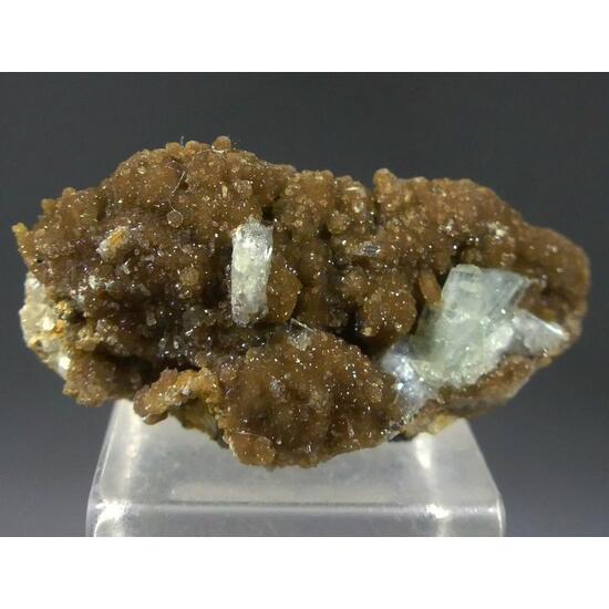 Phosphophyllite On Siderite