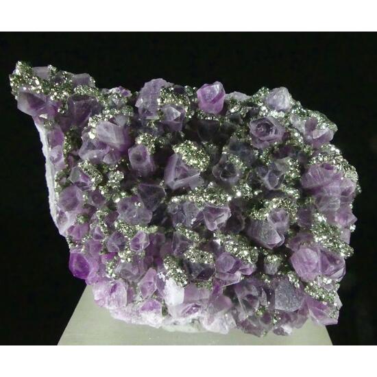 Amethyst With Pyrite