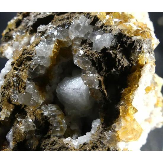Eisenkiesel With Fossil Bacteria & Calcite