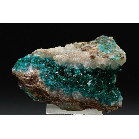 Dioptase & Quartz