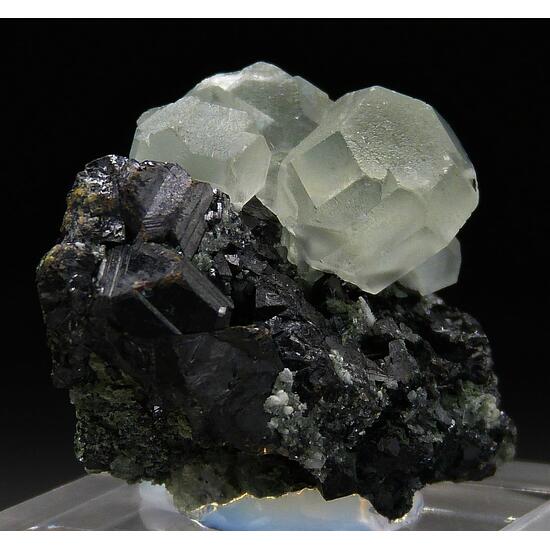 Fluorite Galena & Celadonite