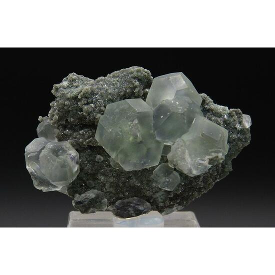Fluorite Calcite & Celadonite