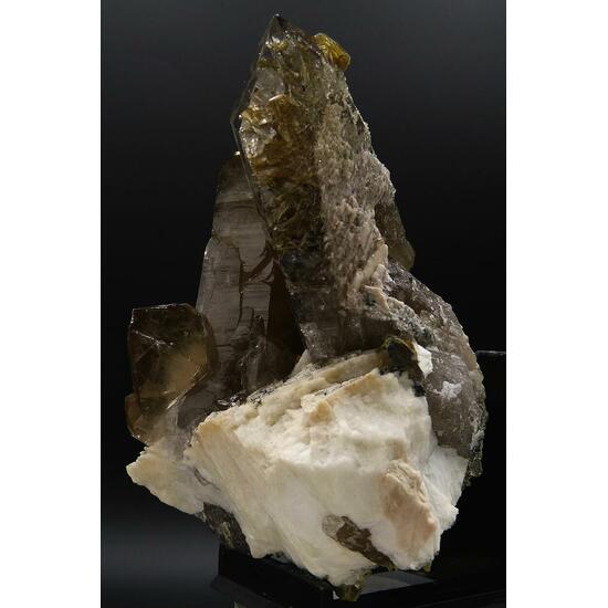 Smoky Quartz Albite Epidote & Chlorite