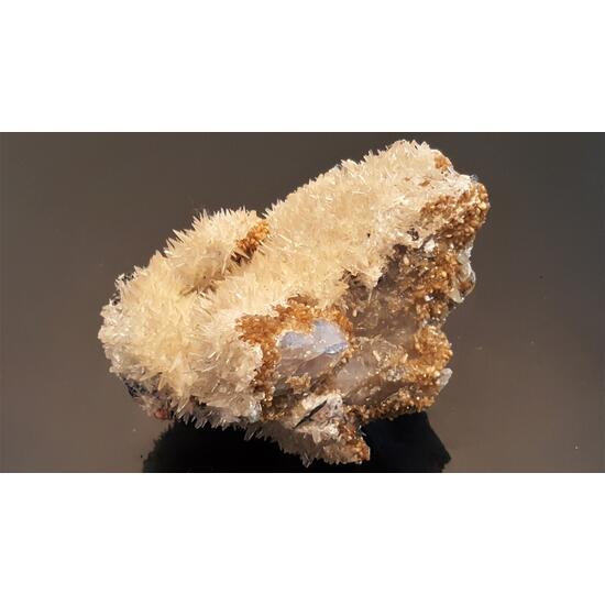 Calcite Stilbite & Hematite